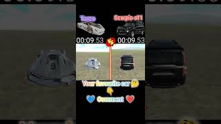 Lamborghini terzo VS Scorpio s11 speed test indianbikedriving3d blasterindiangamer [upl. by Atteuqaj]