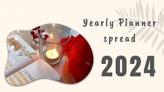 2024 DIY Yearly Planner Setup  Achieve Your Goals 2024Planner Yearlyplanner bujo Penthoughts [upl. by Atiuqrahs987]