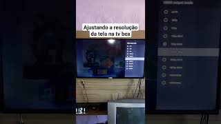 Ajustando a resolução de tela na TV BOX MXQ PRO 4K 5G [upl. by Bouzoun]