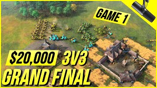 20000 Pro League 3v3 Grand Final  Game 1 AoE4 [upl. by Eyaj]