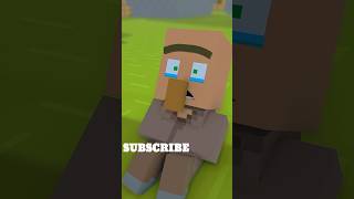 Zombie Ne bachaya village ko🥺💀  Hero zombie minecraft zombie village shorts [upl. by Nortna303]