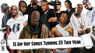 15 Hip Hop songs turning 25 this year [upl. by Bollay]