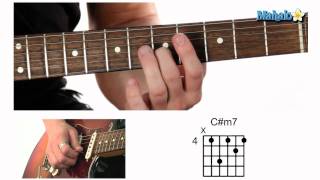 How to Play a C Sharp Minor Seven Cm7 Chord on Guitar [upl. by Consuelo]