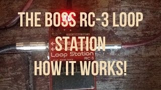 Boss RC 3 Loop Station Demo [upl. by Gaskill612]