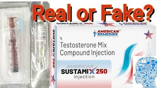 American Remedies Sustamix sustanon is it real or fake [upl. by Viveca]