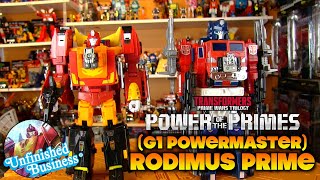 Transformers Power of the Primes RODIMUS PRIME 2017 G1 Powermaster Style [upl. by Odlaniger401]