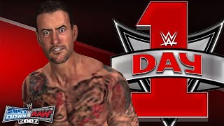 DAY 1ish  SMACKDOWN VS RAW 2007 2K24 MOD  SEASON MODE  EP5 [upl. by Aneeram]