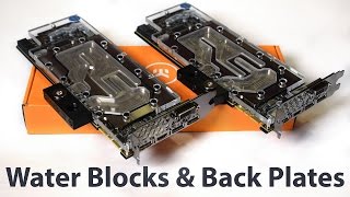 How to Install GPU Water Block amp Back Plate  Titan X Pascal  1080  1070 [upl. by Navanod118]