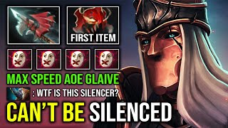 NEW 736 SILENCER REWORK First Item Mask of Madness 100 Overpower Cant Be Silenced Dota 2 [upl. by Ellicec]