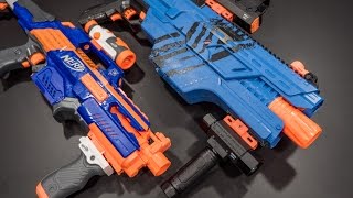 Nerf Tactical Rail Compatibility Explained  Rival vs NStrike [upl. by Leeke]