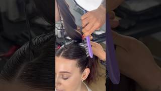 Sleek Hair Bun Hairstyle✨❤️ sleekhairbun sleekbun hairstyle viralvideo [upl. by Wymore]