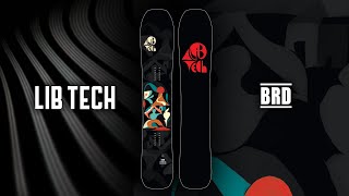 BRD  SPLIT BRD  20222023 LIB TECH SNOWBOARD [upl. by Bucky913]