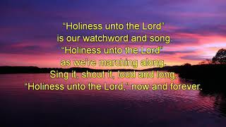 Holiness Unto The LordPianoChristopher Tan [upl. by Eibbil]