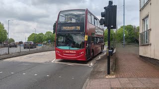 🚌🌆 Route 79 Wolverhampton ➡️ West Bromwich  Urban Bus Journey 🏙️ [upl. by Tonjes]