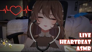 first time LIVE heartbeat ASMR  3DIO  Zoom H6 ASMR [upl. by Braunstein363]