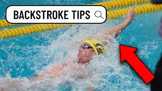 How to master Backstroke Swimming  Tips amp Drills from an NCAA Champion [upl. by Eiznekcm]