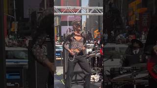 Måneskin Surprise🤩Live in Times Square New York 150923maneskin [upl. by Iney]