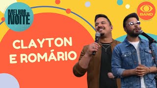 quotMorenaquot Clayton e Romário agitam o Melhor Da Noite com muito sertanejo [upl. by Hammond896]