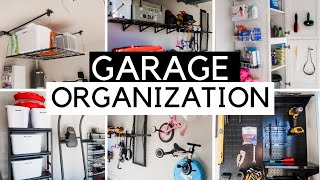 Garage Organization Ideas 2022  Garage Makeover  Declutter and Organize with Me [upl. by Anirbaz]