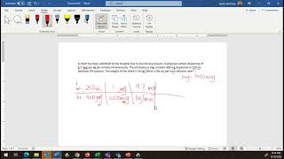 Calculations that use dimensional analysis to solve for mcgkgmin [upl. by Tihor]