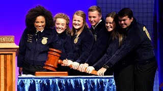 Election of the 201718 National FFA Officer Team [upl. by Annayat]