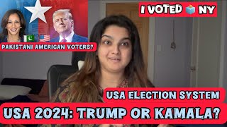 Pakistani American Voters  Trump or Kamala  Early Voting in the US [upl. by Nurat]