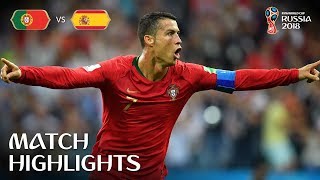 Portugal v Spain  2018 FIFA World Cup  Match Highlights [upl. by Ines]