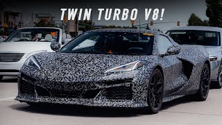 2025 Corvette ZR1 Acceleration amp Exhaust Sounds Next To A Demon 170 [upl. by Dinsdale]