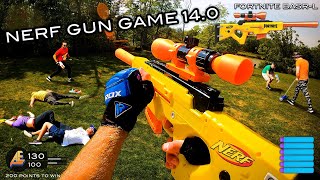 NERF GUN GAME 140  Nerf First Person Shooter [upl. by Enar]