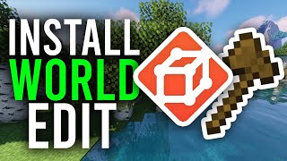 How To Install World Edit For Minecraft Easy Guide  Download World Edit [upl. by Ajad541]