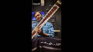 Tere Hawaale  Sitar Cover  Bhagirath Bhatt [upl. by Suiram740]