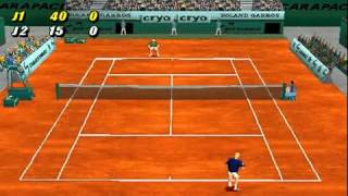 Roland Garros 2001 sur Playstation [upl. by Saloma]