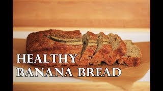 HEALTHY BANANA BREAD RECIPE  NO REFINED SUGARS OIL OR BUTTER  INTHEKITCHENWITHELISA [upl. by Lenni875]