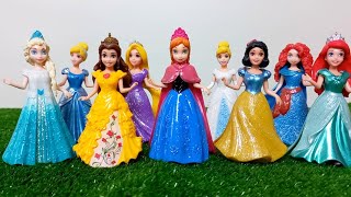 Disney Princess Doll Makeover  DIY Miniature Ideas for Barbie  Wig Dress Faceup and More DIY [upl. by Analem]