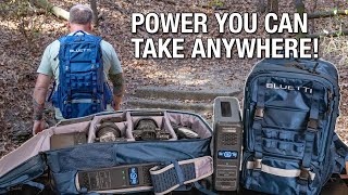 Bluetti Handsfree 1amp2  Backpack Power Station You Can Take Anywhere [upl. by Marozas]