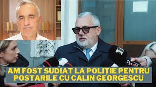 Sorin Constantinescu Am fost chemat la poliție pentru postările cu Călin Georgescu [upl. by Ylsel]