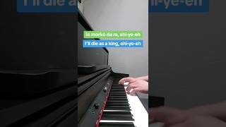 Morirò da re  Måneskin piano pianocover music maneskin måneskin maneskincover rock cover [upl. by Tirza]