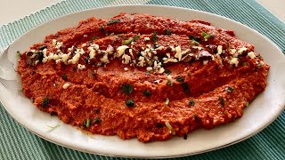 5 DAKİKADA NEFİS LEZZET✅ MUHAMMARA TARİFİ [upl. by Dettmer]