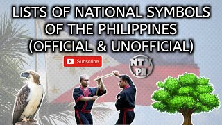 LISTS OF NATIONAL SYMBOLS OF THE PHILIPPINES OFFICIAL AND UNOFFICIAL [upl. by Drofdarb173]