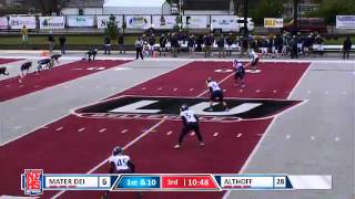 Althoff recovers an onside kick [upl. by Ruyle]