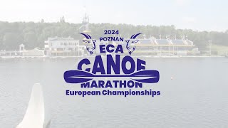 Sunday morning  2024 ECA Canoe Marathon European Championships Poznan POL [upl. by Neale]