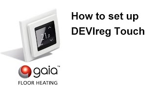 How to set up DEVIreg Touch [upl. by Caron]