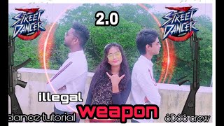 ILLEGAL WEOPAN street dancer  AKASH  CHOREGRAPHY  SDSS DANCE CREW  UKWA  BALGHAT  COVER SONG [upl. by Aiseneg82]