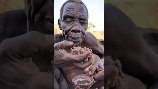 This is incredible delicious soup cooked middle of nowhere ‼️😋 So delicious hadzabetribe food [upl. by Anilos893]