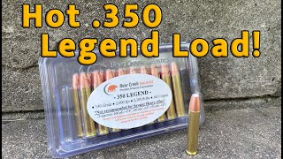 Just Released Hot 350 Legend load from Bear Creek Ballistics [upl. by Einreb237]