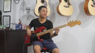 Lakewood Church  Cover The Earth  Bass Cover [upl. by Chatav758]