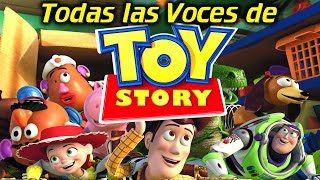 Todas las Voces de TOY STORY en menos de 5 minutos 28 [upl. by Latia]