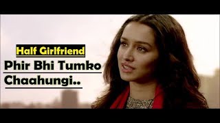 Phir Bhi Tumko Chaahunga  Lyrics With English Translation [upl. by Yasibit228]