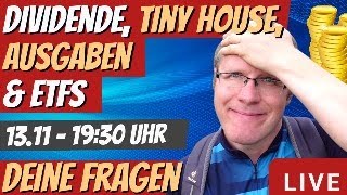 💸 DIVIDENDE TINY HOUSE Haushaltsbuch Versicherungen passives Einkommen deine Fragen und mehr 💸 [upl. by Oibesue]