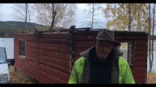 Building a New Base for a 100 Year Old Swedish Arctic Cabin Move [upl. by Llerat]